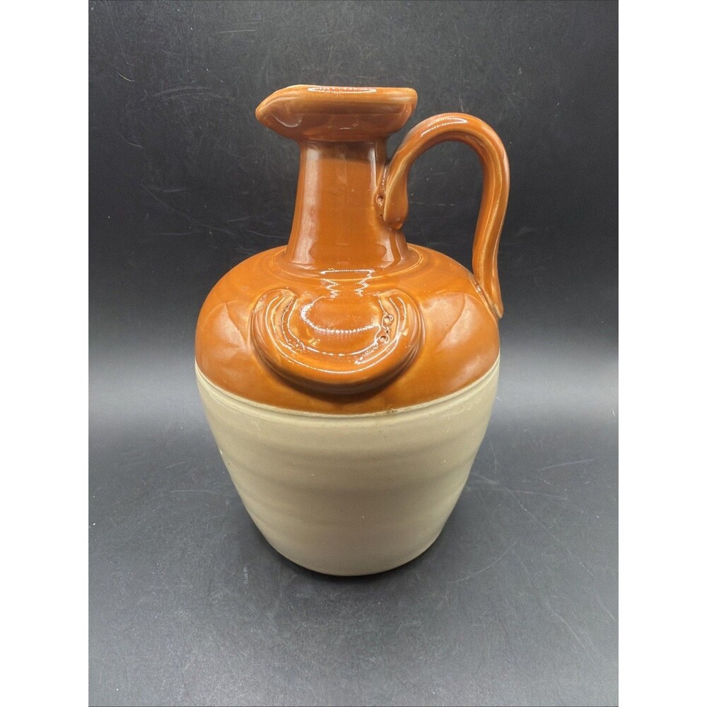 Donald Fisher Scottish Stoneware Whisky Jug Monks Edinburgh Vintage Pottery